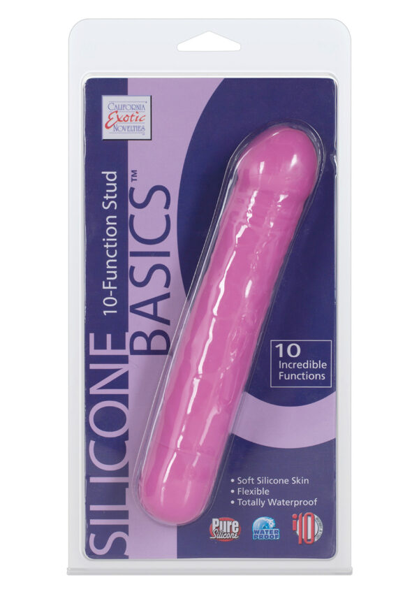 Wibrator BASICS 10 FUNCTION STUD PINK