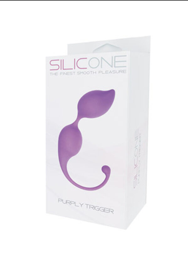 Kulki PALLINE TRIGGER SILICONE PURPLY