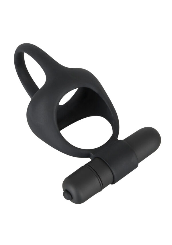 Black Velvets Cock & Ball Ring