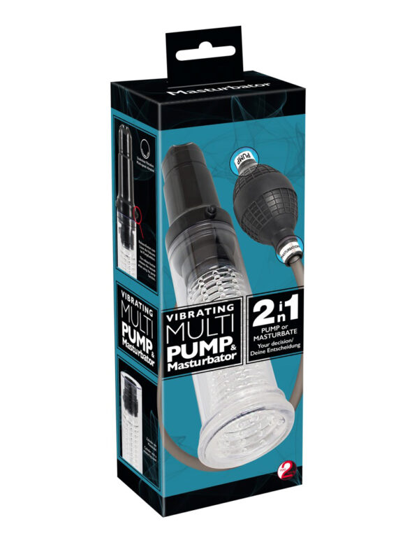 Vibrating Multi Pump & Masturb