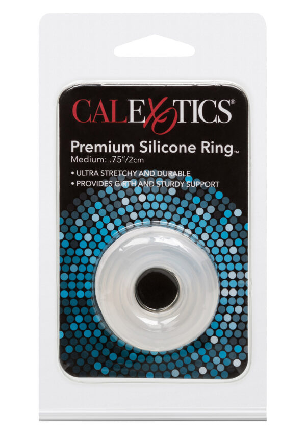 Premium Silicone Ring Medium Transparent