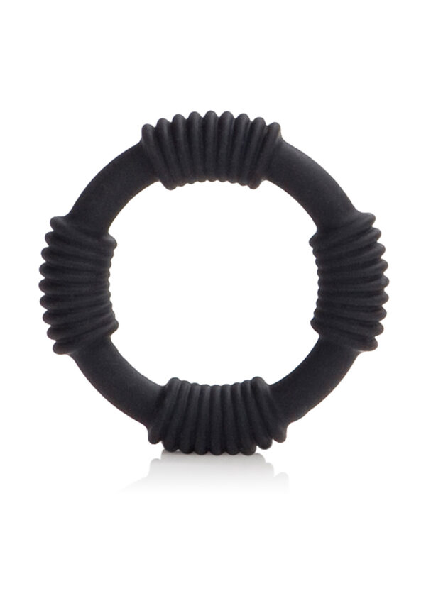 Hercules Silicone Ring Black