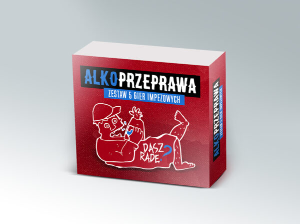 Gry ALKOPRZEPRAWA 5w1 zestaw pięciu gier imprezowych