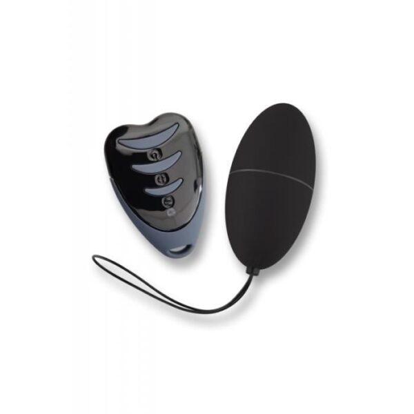 Wibrator Egg Remote control Black AAA 3,0