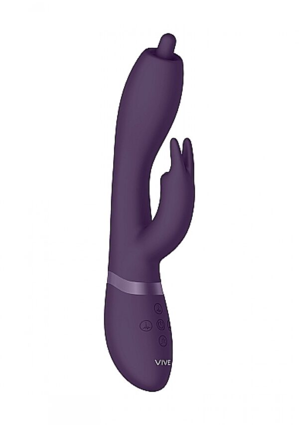 Wibrator Nilo   Pinpoint Rotating G spot Rabbit   Purple