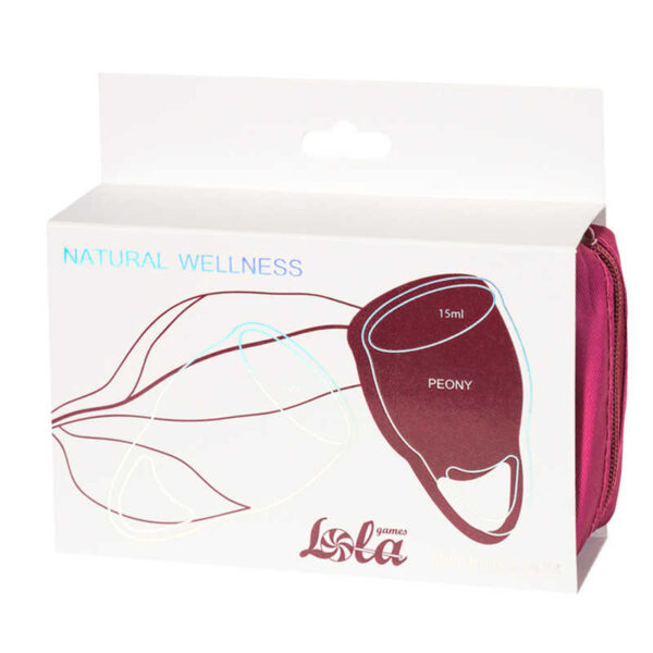Tampony Menstrual Cups Kit Natural Wellness Peony