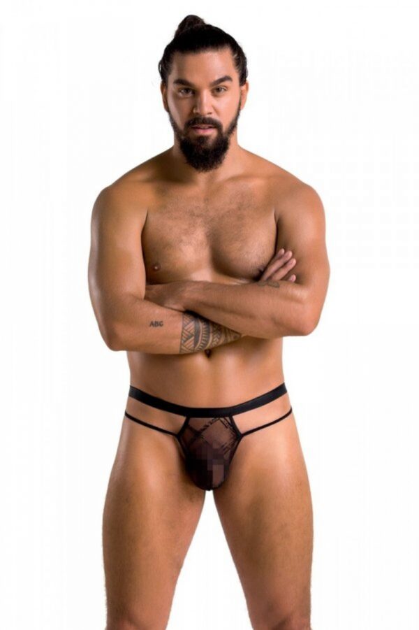 029 THONG COLLIN black XXL/XXXL   Passion