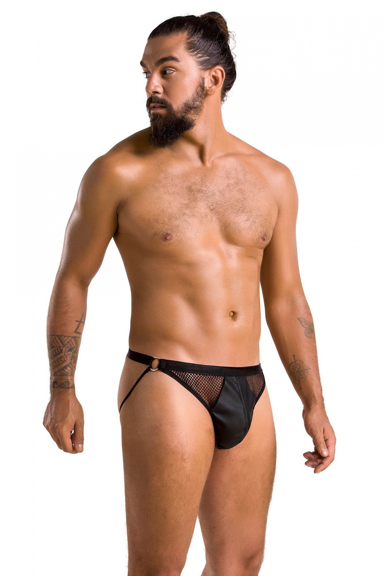 034 SLIP OPEN LUKE black L/XL Passion