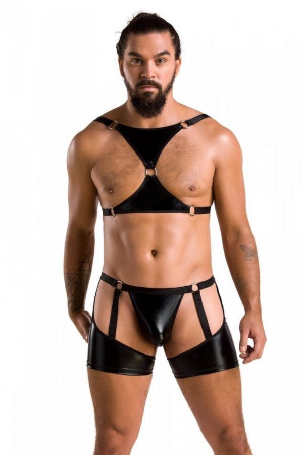 047 SET ARON black S/M   Passion