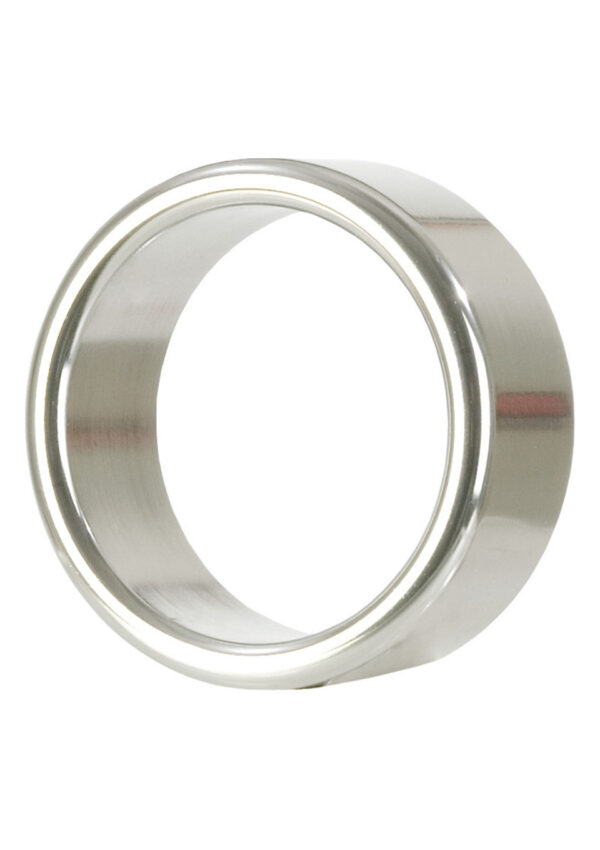 Alloy Metallic Ring   Large Silver