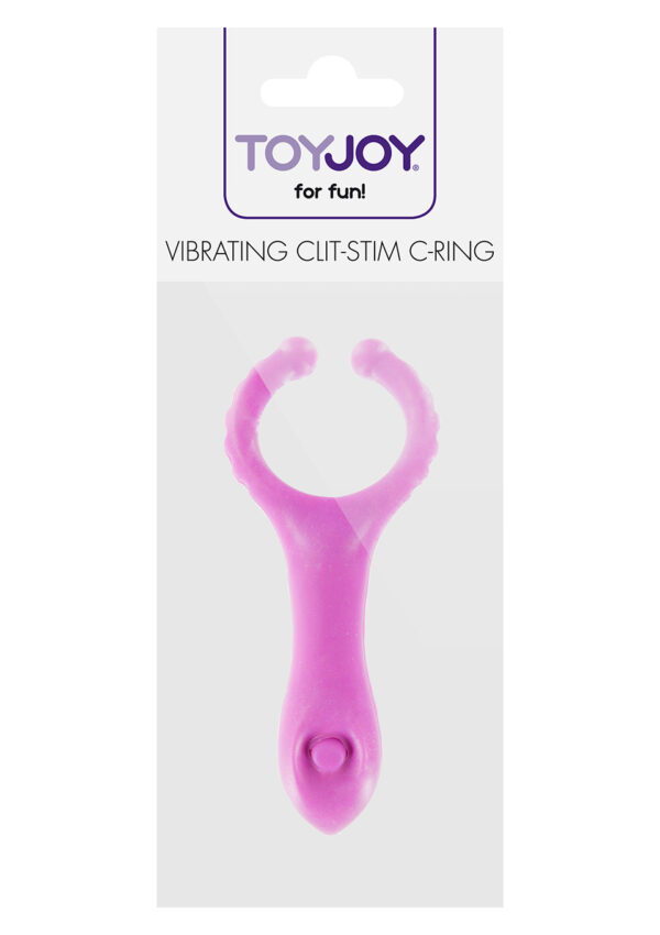 Vibrating Clit Stim C Ring Purple