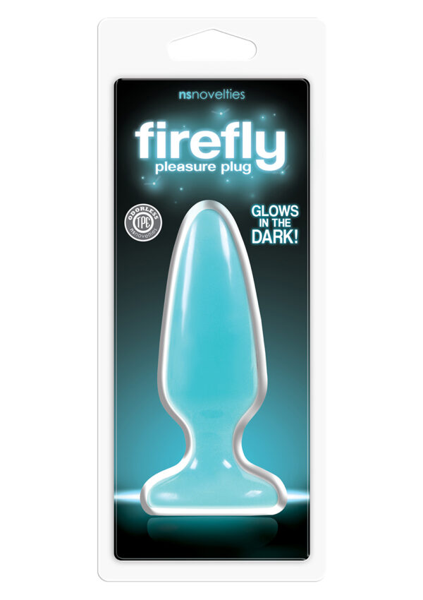Pleasure Plug   Medium Blue