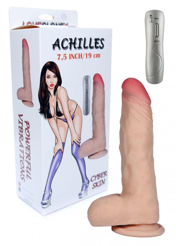 Wibrator ACHILLES LOVECLONEX 7,5 vibration