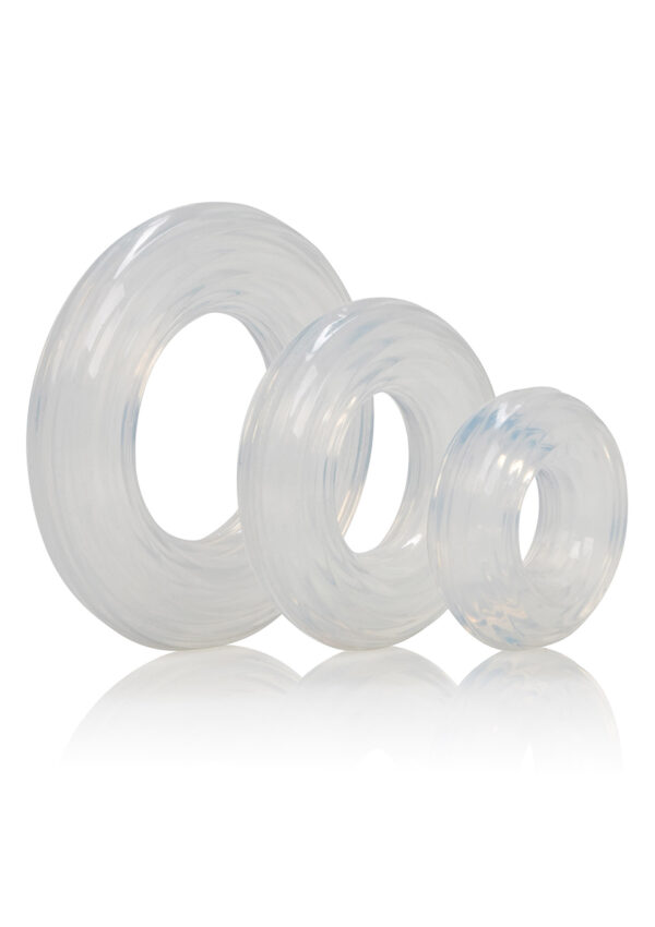 Premium Silicone Ring Set Transparent