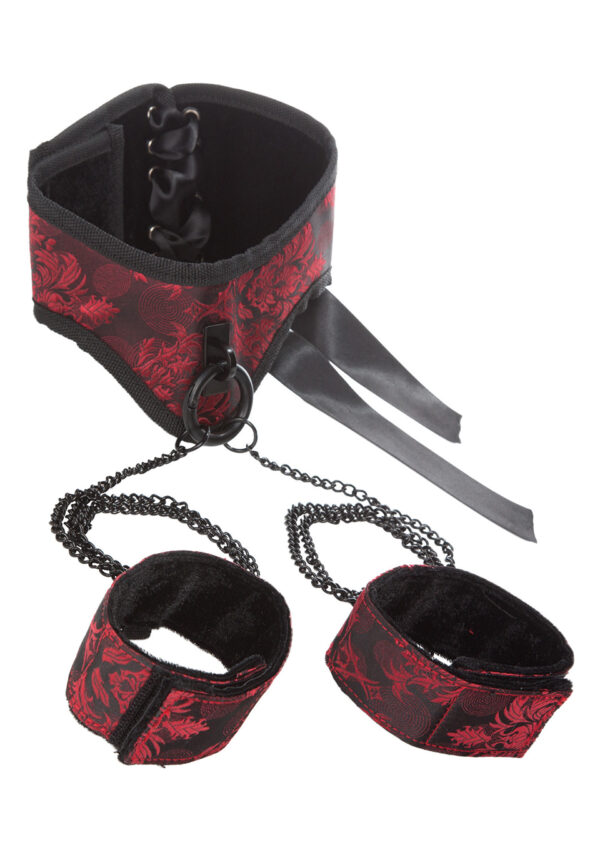 Posture Collar with Cuffs Black