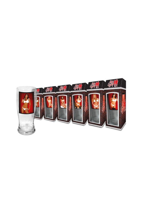 Szkło Szklanka do piwa Red Light Kobiety