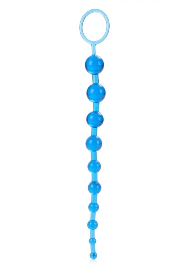 X 10 Beads Blue