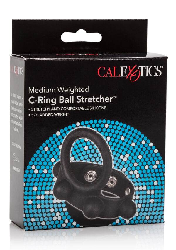C Ring Ball Stretcher Medium Black