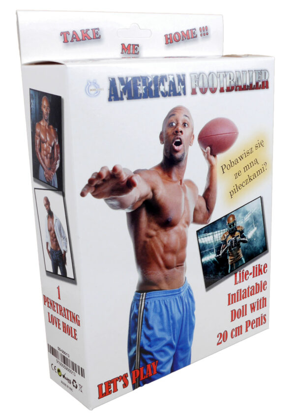 Lalka  American Footballer Male Doll