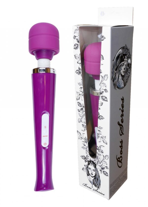 Stymulator Magic Massager Wand USB Purple 10 Function