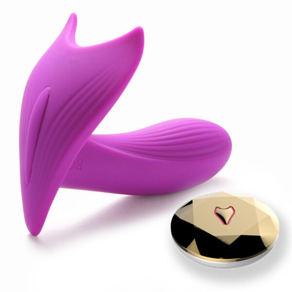 Stymulator Silicone Panty Vibrator USB 10 Function / Heating / Voice Control