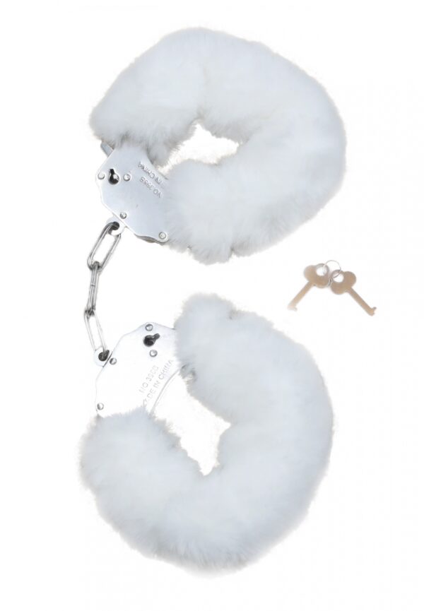 Kajdanki Fetish B   Series   Furry Cuffs White