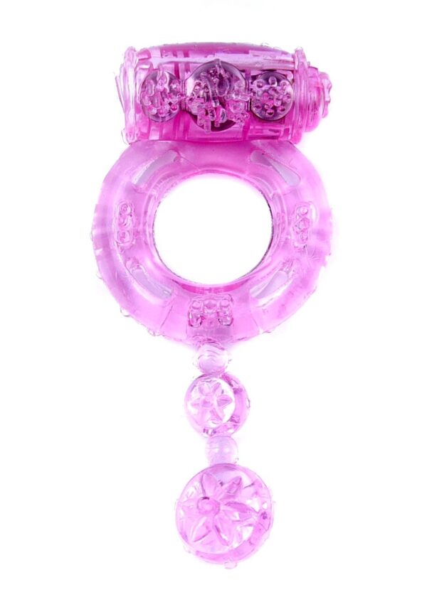 Pierścień Vibrating CockRing Pink