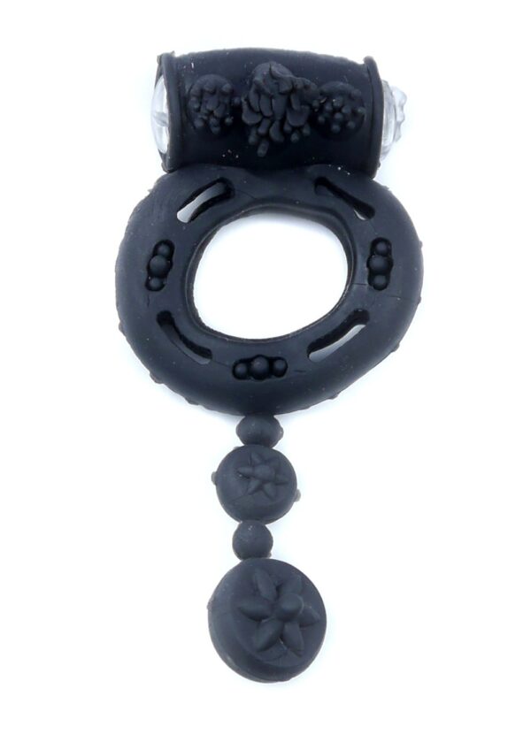 Pierścień Vibrating CockRing Black