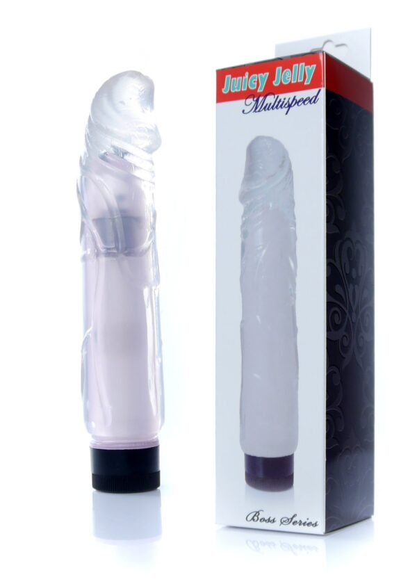 Wibrator Juicy Jelly   Multispeed Clear