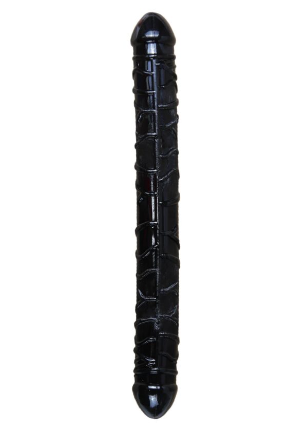 Dildo Flexible Double Dong   Black