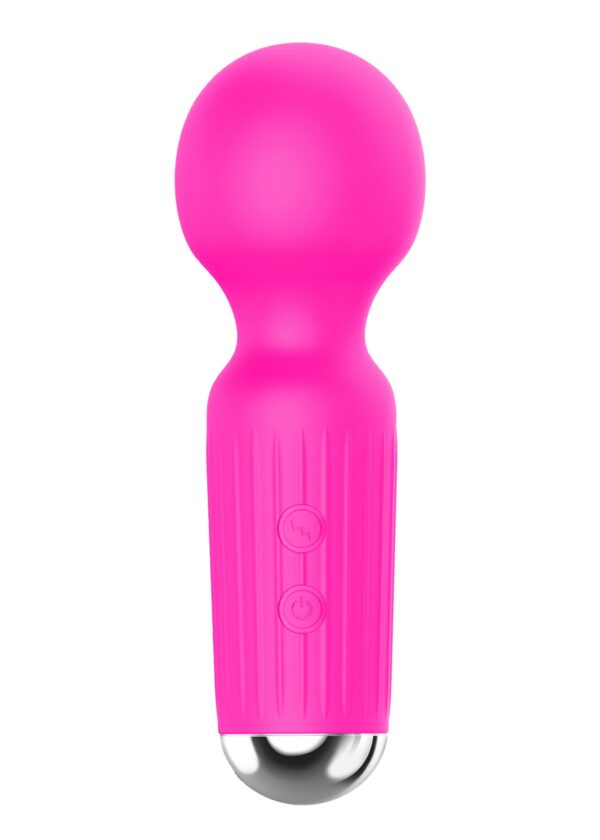 Stymulator Rechargeable Mini Masager USB 20 Functions   Pink