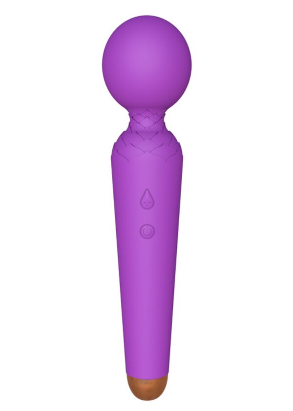 Stymulator Rechargeable Power Wand USB 10 Functions   Purple