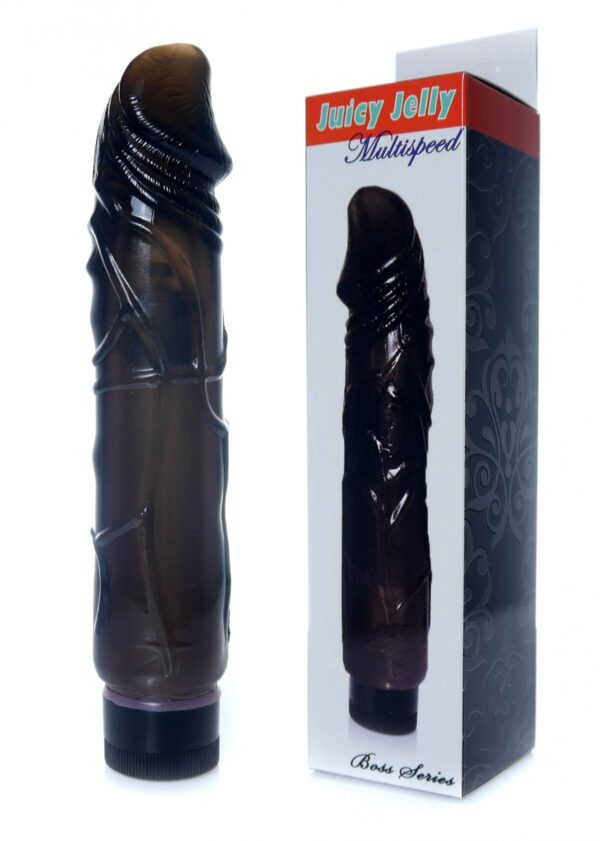 Wibrator Juicy Jelly   Multispeed Black