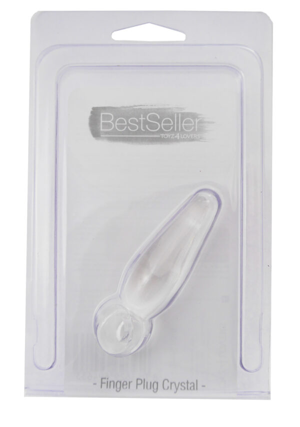 Plug JAMMY JELLY ANAL FINGER PLUG CRYSTALL