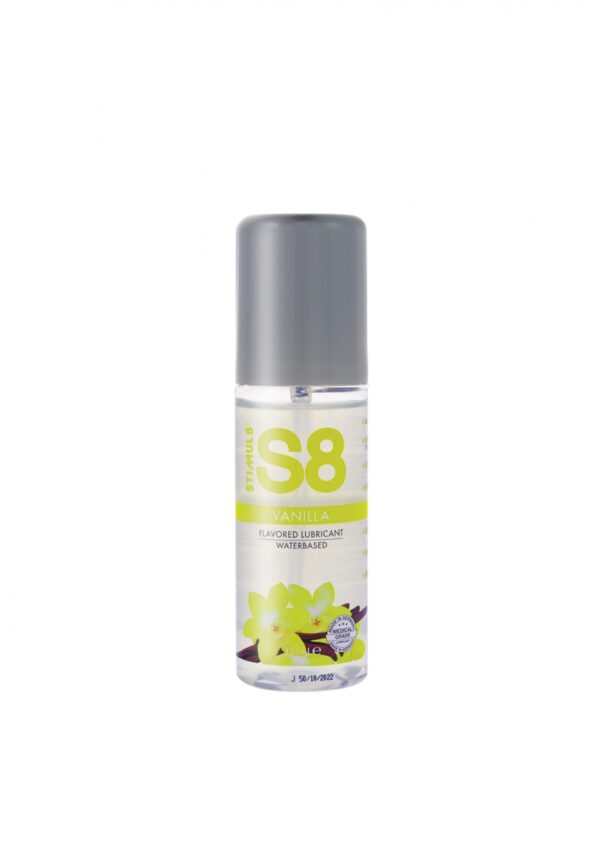 S8 WB Flavored Lube 125ml Vanilla