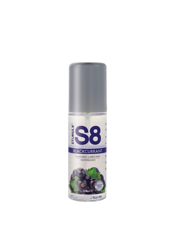S8 WB Flavored Lube 125ml Blackcurrant