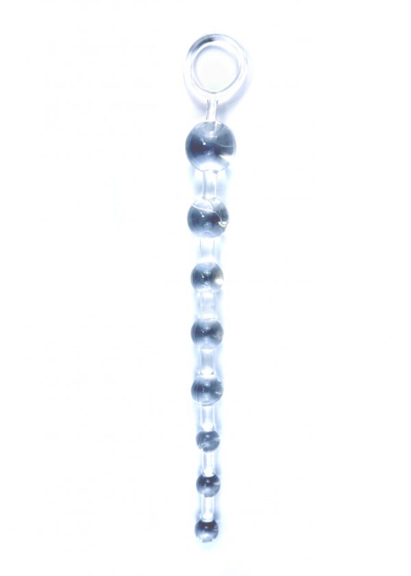 Plug/kulki Jelly Anal 10 Beads Clear
