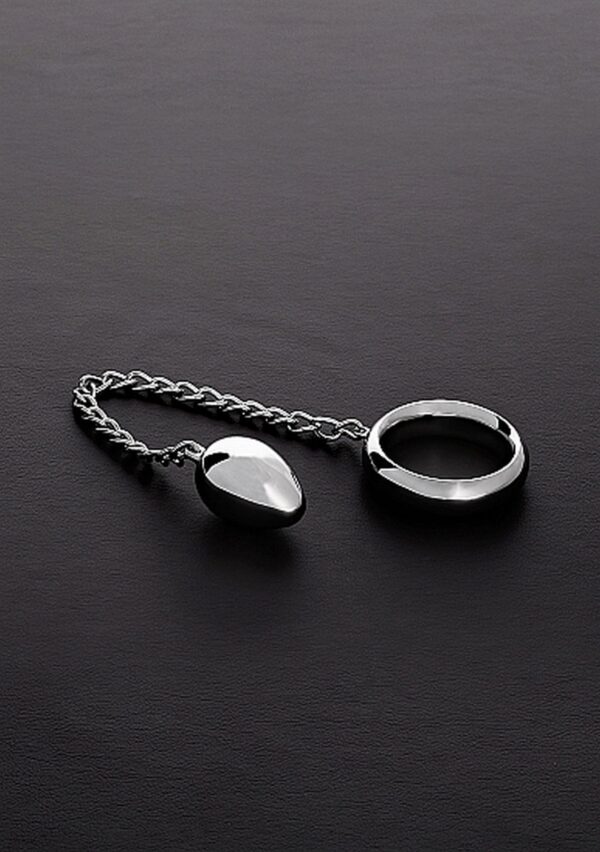 Donut C Ring Anal Egg (45/45mm) with chain