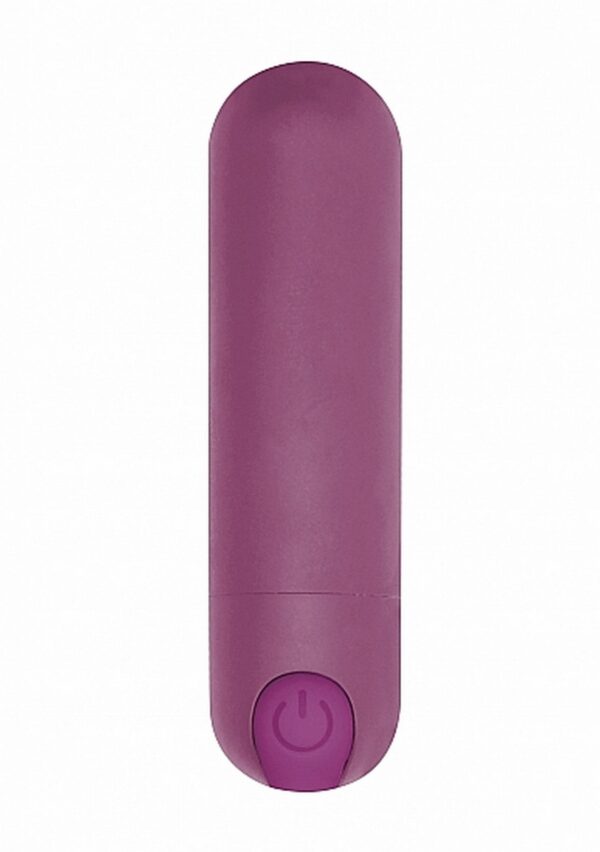 10 Speed Rechargeable Bullet   Purple