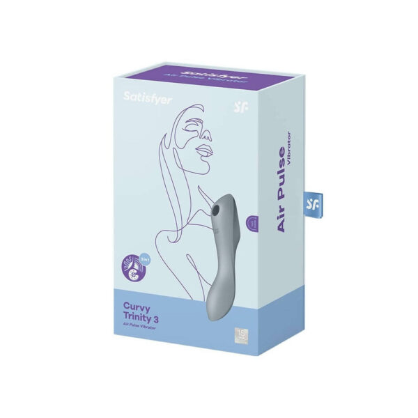 Vibrator   Curvy Trinity 3 (Blue Grey)