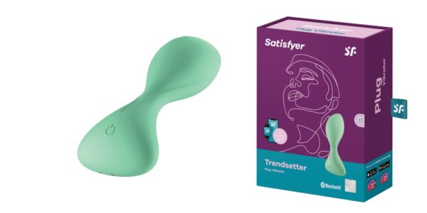 Plug Vibrator Trendsetter Connect App (Light Green)