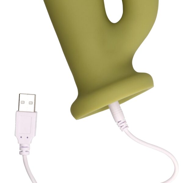 Ultra Soft Silicone Rotating Rabbit Vibrator - obrazek 10