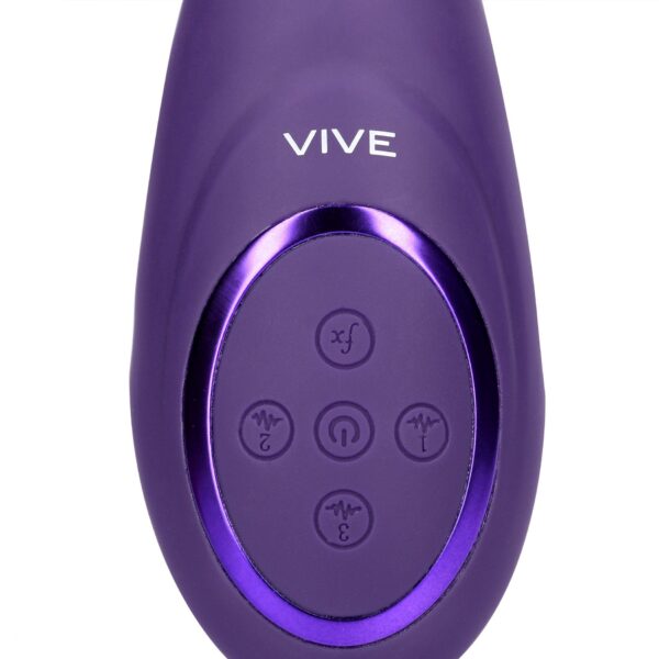 Gen   Rechargeable Triple Action G Spot Vibrator with Pulse Wave  and Vibrating Bristles   Purple - obrazek 10