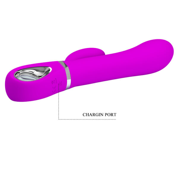 PRETTY LOVE   TERNENCE USB PURPLE 4 rot. 12 vibration - obrazek 8