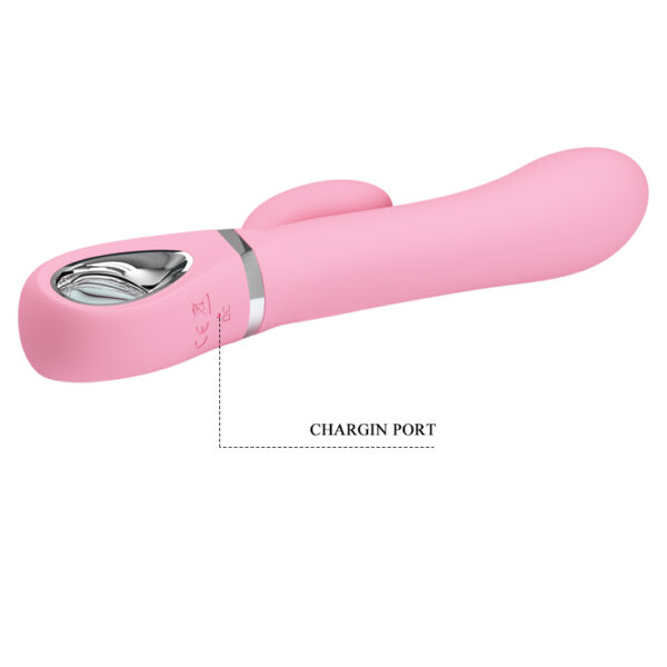 PRETTY LOVE   TERNENCE USB PINK 4 rot. 12 vibration - obrazek 8