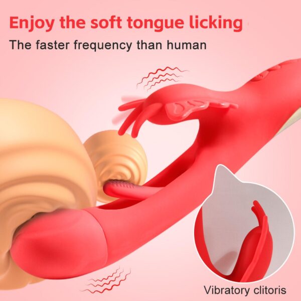 Butterfuly dual flicking vibrator - obrazek 10