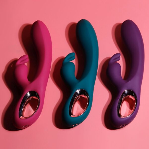 Rabbit vibrator PINK - obrazek 10