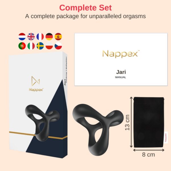 Cockring   Nappex™ Jari   Premium Cockrings (10 Languages) - obrazek 10