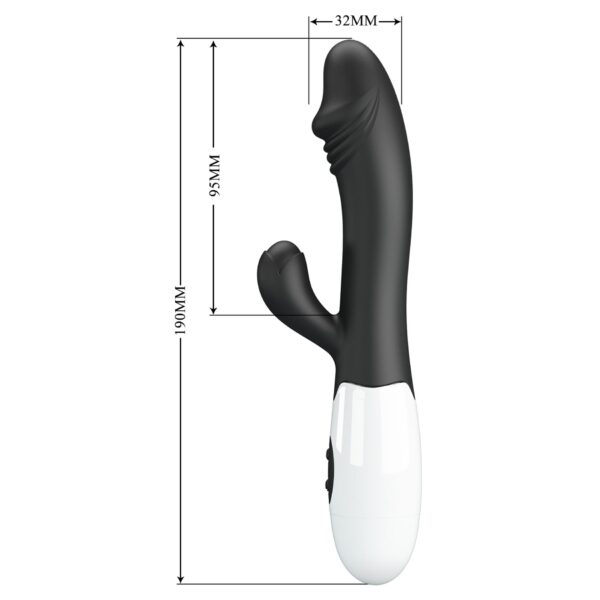 PRETTY LOVE   Snappy black, 30 vibration functions - obrazek 8