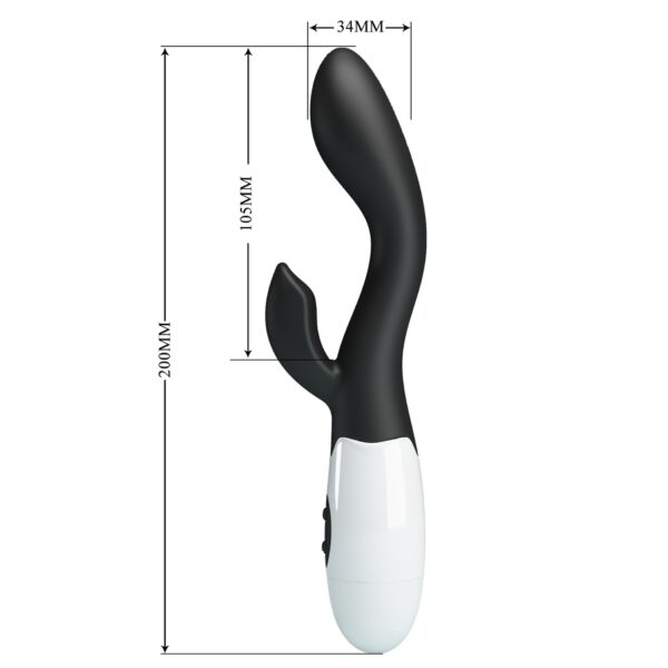 PRETTY LOVE   Brighty black, 30 vibration functions - obrazek 8